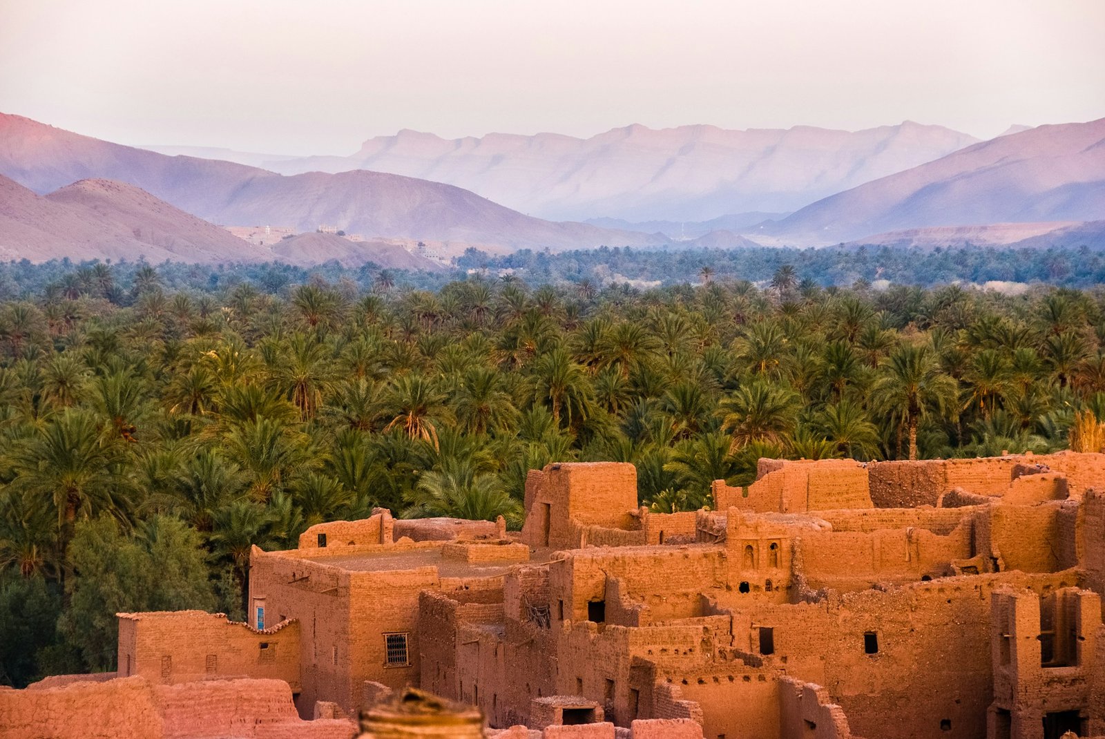 Draa Valley and Atlas Mountains